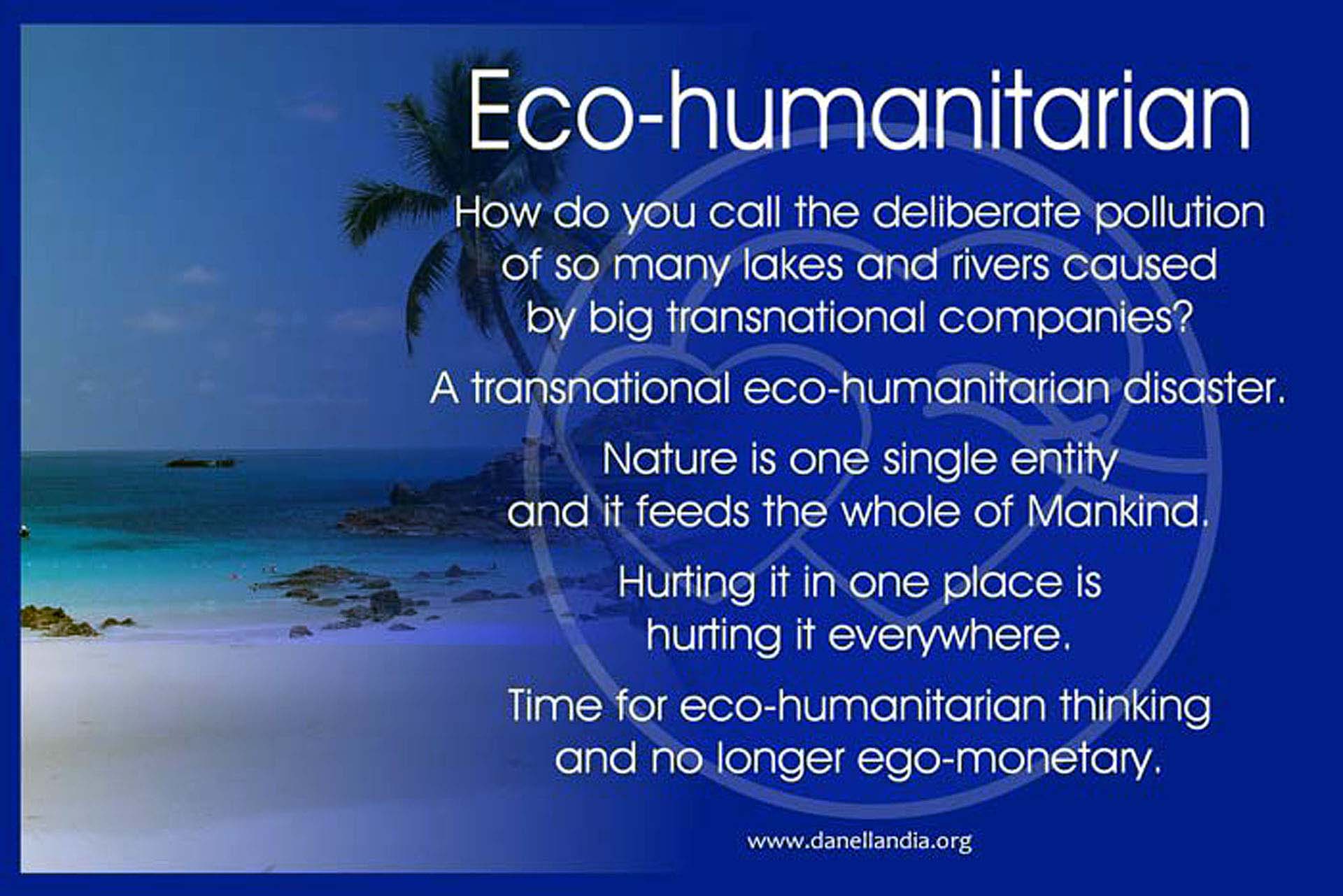 Eco-humanitarian