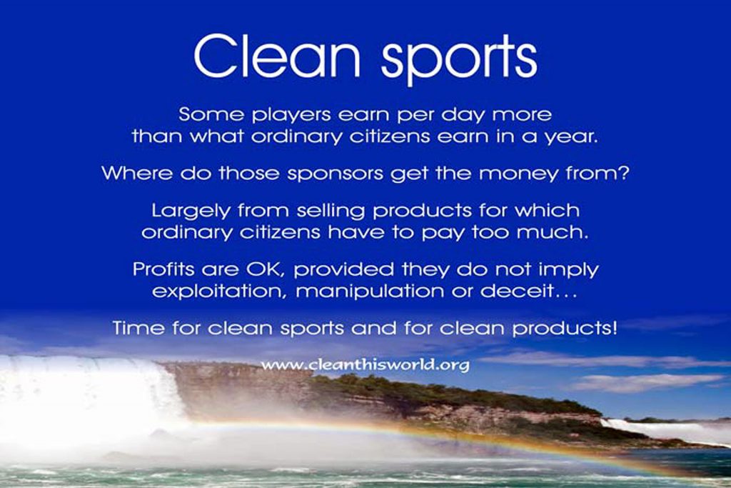 Clean sports