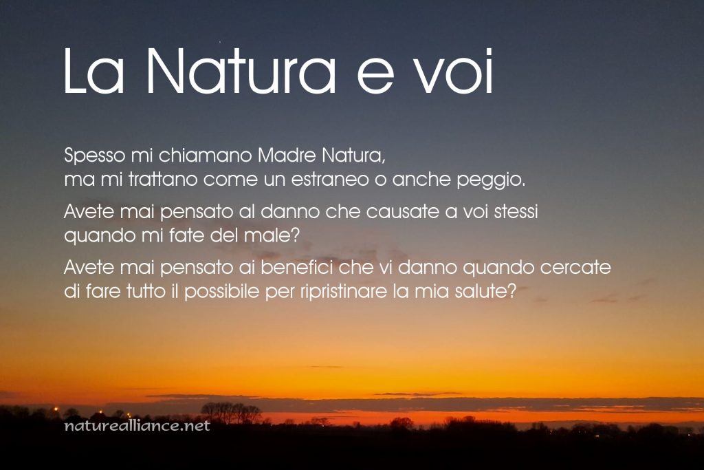 La Natura e voi